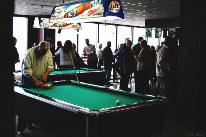 Peaky's Rooftop Bar Fenwick Inn Pool Tables Ocean City Billards