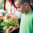 Boy at Farmers Market