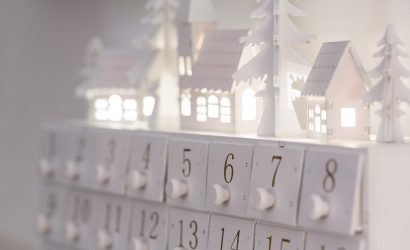 winter advent calendar to countdown to December Events at the Delaware Beaches