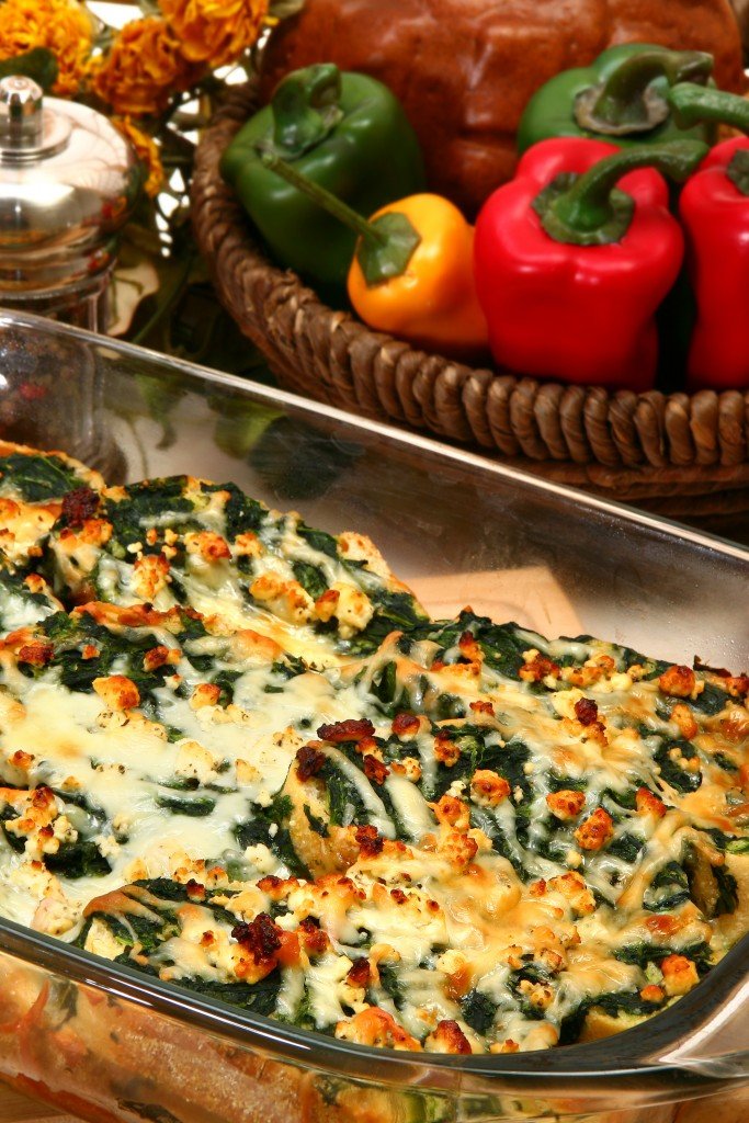 Mushroom, Roasted Pepper &amp; Goat Cheese Strata | Local Recipes | Shorebread