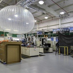 balloon design lab at Wallops flight facility