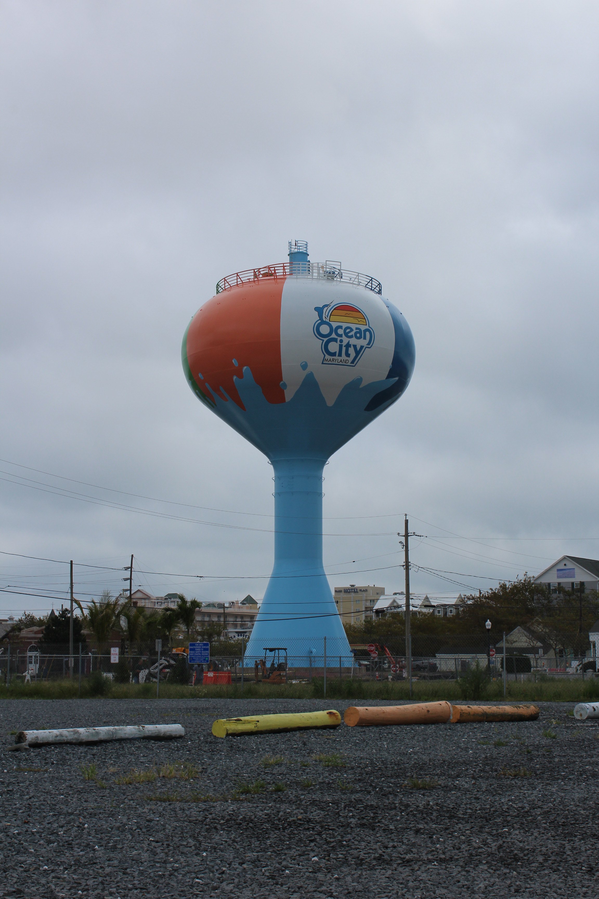 Ocean City's New Beach Ball Water Tower | Shorebread