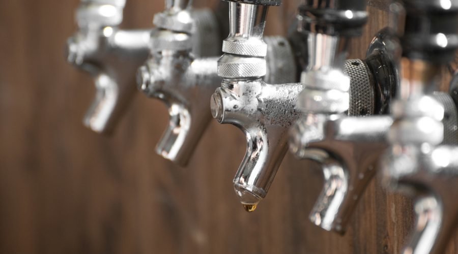 craft beer tap handles