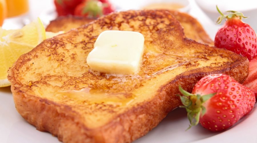 brioche french toast at phillips crab house