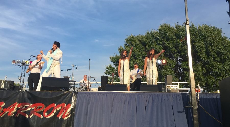 Elvis performance at Sundaes in the Park at Northside Park in Ocean City
