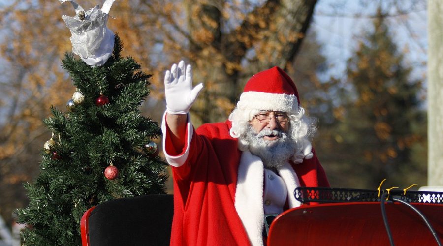 Santa at Christmas Parades
