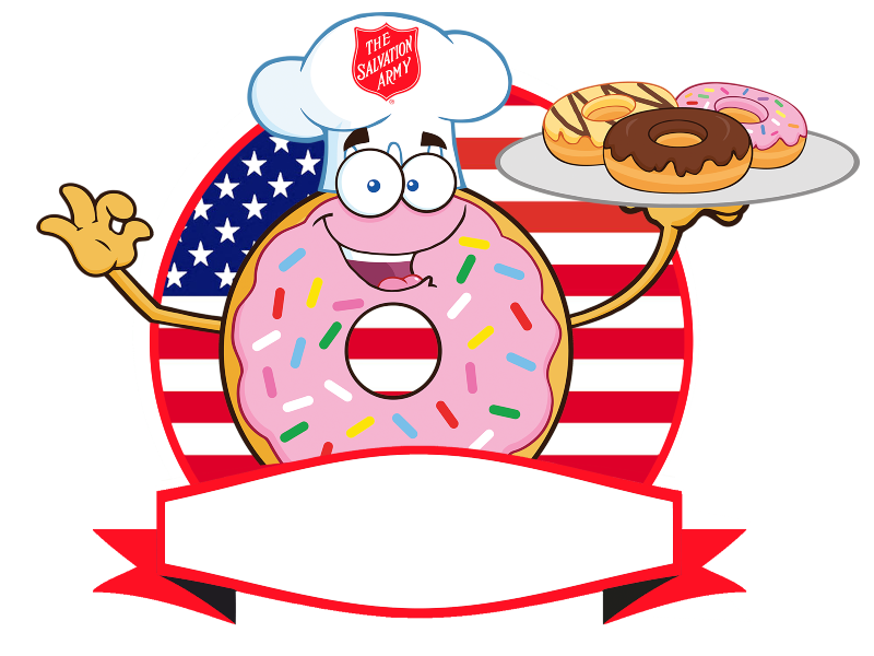 salvation army free donuts day